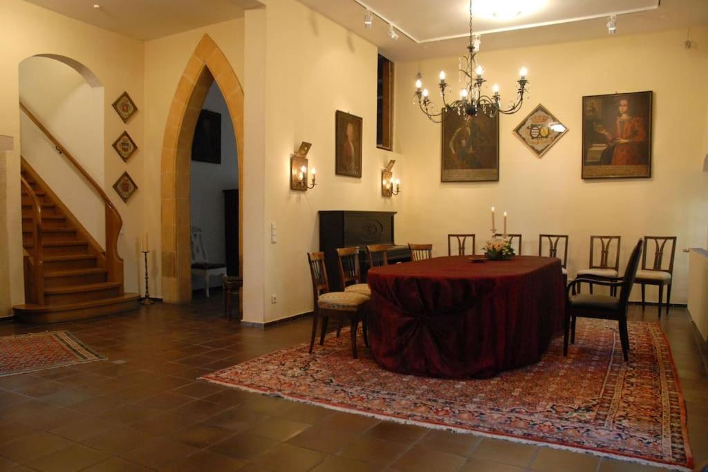 Апартаменты Haus Keppelborg: Zi Elisabeth Mit Burgmauerblick Heek Экстерьер фото